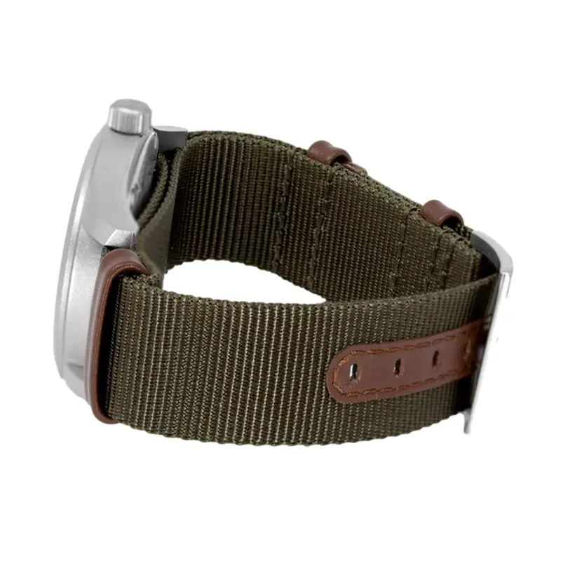 Hamilton Khaki Field Mechanical Textile Band Men's Watch- H69529933